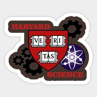 harvard science Sticker